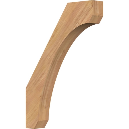 Ekena Millwork 3 1/2"W x 20"D x 28"H Legacy Smooth Knee Brace, Western Red Cedar BRC04X20X28LEC00SWR